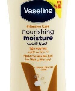 Vaseline Intensive Care Non-Greasy 72H Moisturizing & Nourishing Body Lotion with Oat Extract for Dry to Very Dry Skin (15% Off)