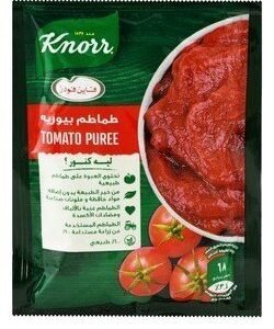 Knorr Tomato Puree - no added preservatives  no added artificial colorants 40 gr