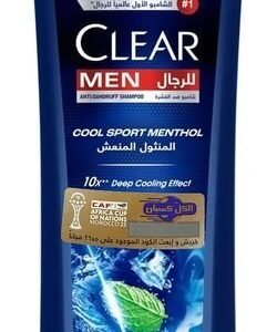 Clear Men Cool Sport Menthol Anti-Dandruff Shampoo with Cooling Mint