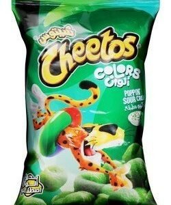 Cheetos Colors Poppin  Sour Cream Corn Puffs - artificial colors free 23 gr