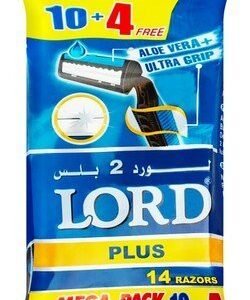 Lord Plus Razors with Aloe Vera (10+4 Free)