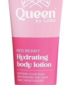 Queen Moisturizing  Hydrating & Softening Body Lotion Red Berry Scent for Dry Skin