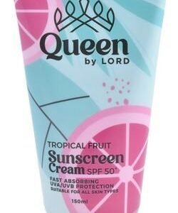 Queen Face & Body Sunscreen Tropical Fruit Scent with UVA & UVB Protection SPF50+