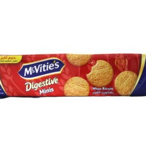 McVitie?s Digestive Minis Wheat Biscuits - hydrogenated fat free  artificial colors free  artificial flavors free 60 gr