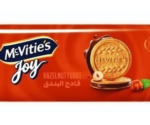 Mcvitie s Joy Biscuits Filled with Hazelnut Fudge Cream