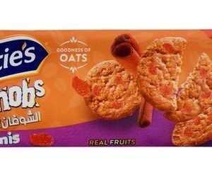 McVitie s Hobnobs Mini Oat Apple & Cinnamon Biscuits with Raisins - artificial colors free  artificial flavors free  hydrogenated fat free