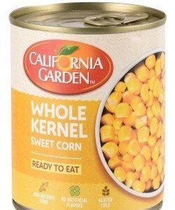 California Garden Low Fat Whole Kernel Sweet Corn - artificial flavors free  gluten free 202 gr