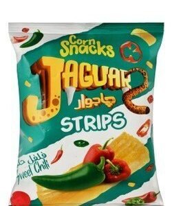 Jaguar Strips Sweet Chili Corn Snacks 28 gr