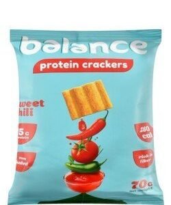Balance Oven Baked 15g Protein Sweet Chili Crackers 70 gr