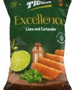 Tiger Excellence Organic Lime & Coriander Potato Chips 63 gr