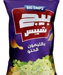 Big Chips Sweet Lemon Potato Chips 58 gr