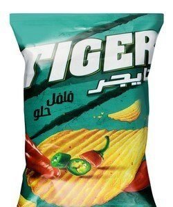 Tiger Sweet Chili Potato Chips - preservatives free 58 gr