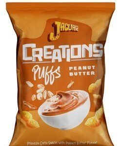 Jaguar Creations Peanut Butter Corn Puffs 40 gr