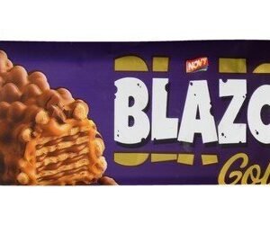 Novy Blazo Gold Extra Caramel & Cocoa Coated Crispy Wafer Filled with Chocolate 45 gr