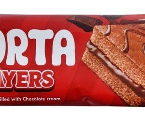 Novy Torta Layers Cocoa Sponge Cake Filled with Chocolate Cream