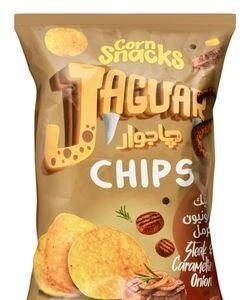 Jaguar Steak & Caramelized Onion Corn Chips