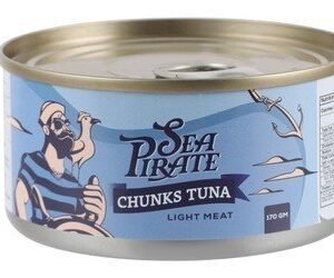 Sea Pirate Light Tuna Chunks in Vegetable Oil 170 gr