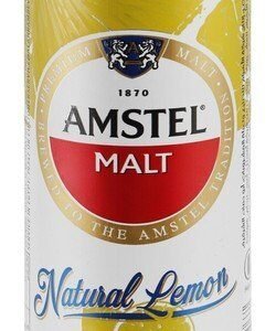 Amstel Zero Radler Non-Alcoholic Malt Drink Lemon Flavor 330 ml