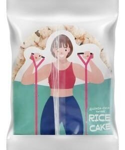 Healthy Mill Oven Baked Rice Cakes with Quinoa  Chia Seeds & Thyme - vegan  gluten free 3 per pack