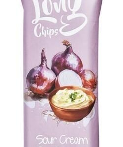 Ponky Long Chips Sour Cream & Onion Mashed Potato Snacks