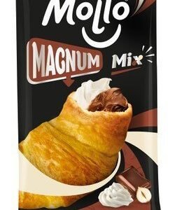 Molto Magnum Mix Croissant Filled with Chocolate & Cream 90 gr