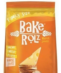 Bake Rolz Nacho Cheese Wheat Snacks 88 gr