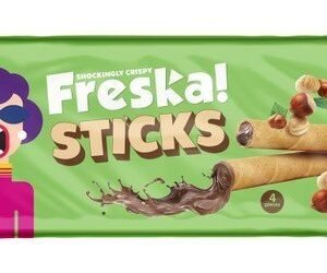 Freska! Wafer Sticks Filled with Cocoa & Hazelnut Cream 4 per pack