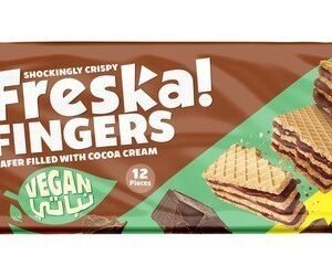 Freska! Wafer Fingers Filled with Cocoa Cream - vegan 12 per pack