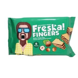 Freska Wafer Sticks Filled with Cocoa & Hazelnut Cream 6 per pack