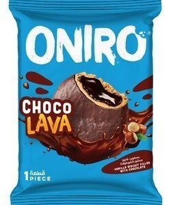 Oniro Choco Lava Vanilla Biscuit Filled with Chocolate & Hazelnut Cream 1 pcs