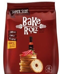Bake Rolz Sweet Chili Wheat Snacks - hydrogenated fats free 58 gr