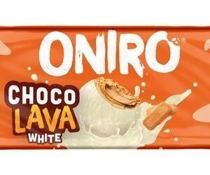 Oniro Choco Lava White Chocolate Coated Vanilla Biscuits Filled with Spread 3 per pack