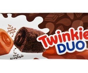 Twinkies Duo Caramel Sponge Cake Filled with Salted Caramel Cream & Chocolate Sponge Cake Filled with Chocolate Cream - hydrogenated fats free 1 pcs