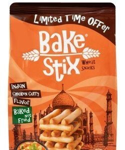 Bake Stix Wheat Snacks Indian Chicken Curry Flavor