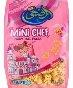 Al Doha Mini Chef Fairy Tale Shapes Pasta - artificial colors free 250 gr