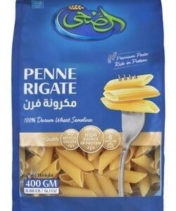 Al Doha Penne Rigate Pasta - artificial colors free 400 gr