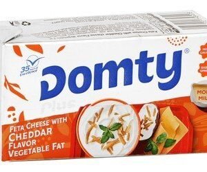 Domty Plus Feta Cheese with Cheddar Vegetable Fat