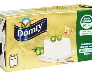 Domty Spicy Soft White Cheese Jalapeno Flavor - vegetable oil free