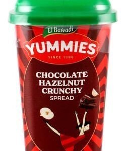 El Bawadi Yummies Halawa Spread Chocolate Hazelnut Crunchy Flavor