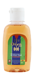 Diva Toll Concentrated Disinfectant & Cleaning Liquid Pine Scent 125 ml