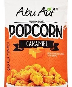 Abu Auf Caramel Popcorn - GMO free  gluten free  trans fat free 100 gr