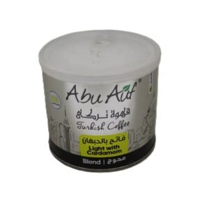Abu Auf Turkish Ground Coffee with Cardamom Light Roast 200 gr