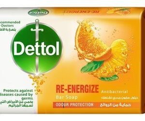 Dettol Re-Energize Antibacterial Soap Bar Mandarin Scent 85 gr