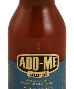 Add-Me Tomato Sauce with Garlic & Italian Herbs - no added preservatives  no added artificial colors 375 gr
