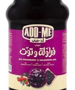 Add-Me Strawberry & Mulberries Jam - preservatives free 360 gr