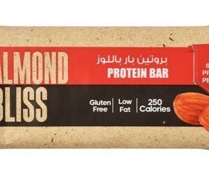 Abu Auf Low Fat Almond Bliss 22g Protein Bar with Honey - gluten free