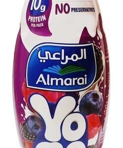 Almarai Yo Go Mixed Berries Yogurt Drink with Fruit Pieces