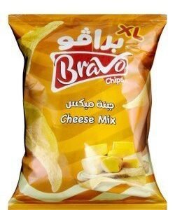 Bravo XL Mixed Cheese Potato Chips 58 gr