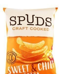Spuds Craft Cooked Sweet & Chili Salsa Potato Chips - artificial colors free  preservatives free 40 gr