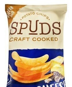 Spuds Craft Cooked Truffle Cheese Potato Chips - artificial colors free  preservatives free 40 gr